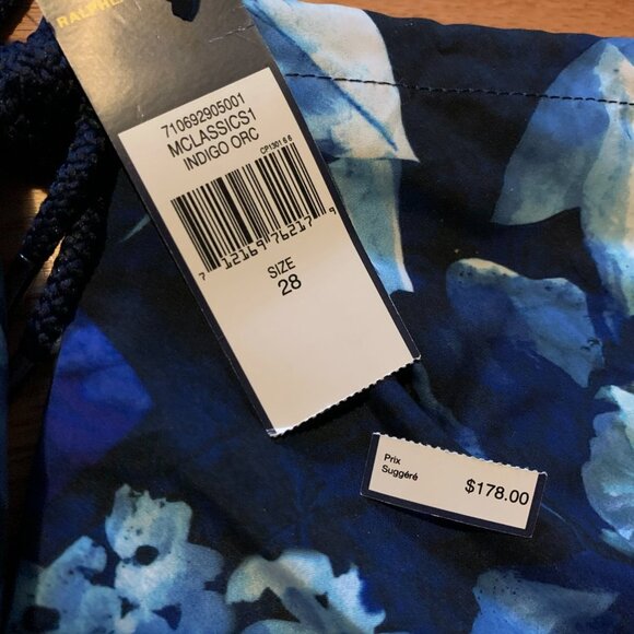 Polo Ralph Lauren Mens Tropical Floral Swim Trunks With Pouch - Picture 3 of 4